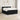 Pat box spring cu saltea și LED Negru 180 x 200 cm Catifea