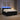 Pat box spring cu saltea și LED Negru 180 x 200 cm Catifea