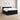 Pat box spring cu saltea și LED Negru 200 x 200 cm Catifea