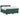 Pat box spring cu saltea și LED Verde închis 200 x 200 cm