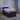 Pat boxspring cu saltea Maro închis 80 x 200 cm Țesătură