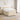Pat boxspring cu saltea cu benzi LED Crem 120 x 190 cm Țesătură