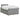 Pat boxspring cu saltea Gri deschis 120 x 190 cm Țesătură