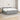 Pat boxspring cu saltea Gri deschis 200 x 200 cm Țesătură