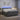 Pat boxspring cu saltea Gri deschis 200 x 200 cm Țesătură