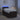 Pat boxspring cu saltea Maro închis 90 x 200 cm Țesătură