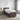 Pat boxspring cu saltea Maro închis 90 x 200 cm Țesătură