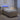 Pat boxspring cu saltea cu benzi LED Crem 80 x 200 cm Țesătură