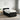Pat boxspring cu saltea cu benzi LED Negru 90 x 190 cm Țesătură