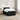 Pat boxspring cu saltea Negru 120 x 190 cm Țesătură