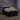 Pat boxspring cu saltea Maro închis 120 x 190 cm Țesătură