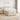Pat boxspring cu saltea cu benzi LED Crem 120 x 190 cm Țesătură