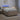 Pat boxspring cu saltea cu benzi LED Crem 120 x 190 cm Țesătură