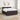 Pat boxspring cu saltea Maro închis 140 x 190 cm Țesătură