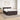 Pat boxspring cu saltea Maro închis 200 x 200 cm Țesătură