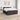 Pat boxspring cu saltea Maro închis 200 x 200 cm Țesătură