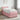 Pat boxspring cu saltea cu benzi LED Roz 100 x 200 cm Catifea