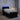 Pat boxspring cu saltea cu benzi LED Negru 90 x 190 cm Catifea