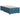 Pat boxspring cu saltea albastru 90 x 190 cm Catifea