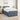 Pat boxspring cu saltea Gri închis 120 x 190 cm Catifea