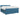 Pat boxspring cu saltea albastru 140 x 200 cm Catifea