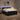 Pat boxspring cu saltea cu benzi LED Negru 200 x 200 cm Catifea