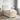 Pat boxspring cu saltea Crem 100 x 200 cm Țesătură
