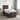 Pat boxspring cu saltea Maro închis 80 x 200 cm Țesătură
