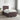 Pat boxspring cu saltea Maro închis 120 x 200 cm Țesătură