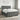 Pat boxspring cu saltea Gri închis 200 x 200 cm Țesătură