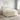 Pat boxspring cu saltea Crem 200 x 200 cm Țesătură