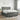 Pat boxspring cu saltea Gri închis 200 x 200 cm Țesătură