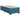 Pat boxspring cu saltea albastru 90 x 190 cm Catifea