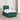 Pat boxspring cu saltea Verde închis 120 x 200 cm Catifea
