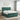Pat boxspring cu saltea Verde închis 140 x 200 cm Catifea