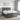 Pat boxspring cu saltea Gri închis 140 x 190 cm Țesătură