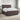 Pat boxspring cu saltea Maro închis 140 x 190 cm Țesătură