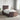 Pat boxspring cu saltea Maro închis 120 x 190 cm Țesătură