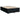 Pat boxspring cu saltea Negru 140 x 200 cm Țesătură