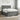 Pat boxspring cu saltea Gri închis 200 x 200 cm Țesătură