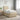 Pat boxspring cu saltea cu headboard Crem 120 x 190 cm Țesătură