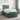 Pat boxspring cu saltea Verde închis 120 x 190 cm Catifea