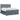 Pat boxspring cu saltea Gri închis 160 x 200 cm Catifea