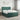 Pat boxspring cu saltea Verde închis 140 x 200 cm Catifea