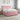 Pat boxspring cu saltea cu headboard Roz 140 x 200 cm Catifea