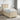 Pat boxspring cu saltea cu benzi LED Crem 80 x 200 cm Țesătură