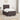 Pat boxspring cu saltea Maro închis 120 x 190 cm Țesătură