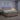 Pat boxspring cu saltea cu benzi LED Crem 200 x 200 cm Țesătură