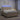Pat boxspring cu saltea cu benzi LED Crem 200 x 200 cm Țesătură