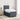 Pat boxspring cu saltea Gri închis 80 x 200 cm Catifea